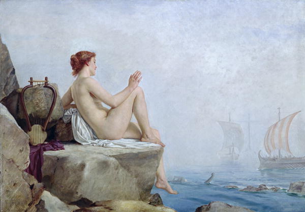The Siren, Edward Armitage, 1888