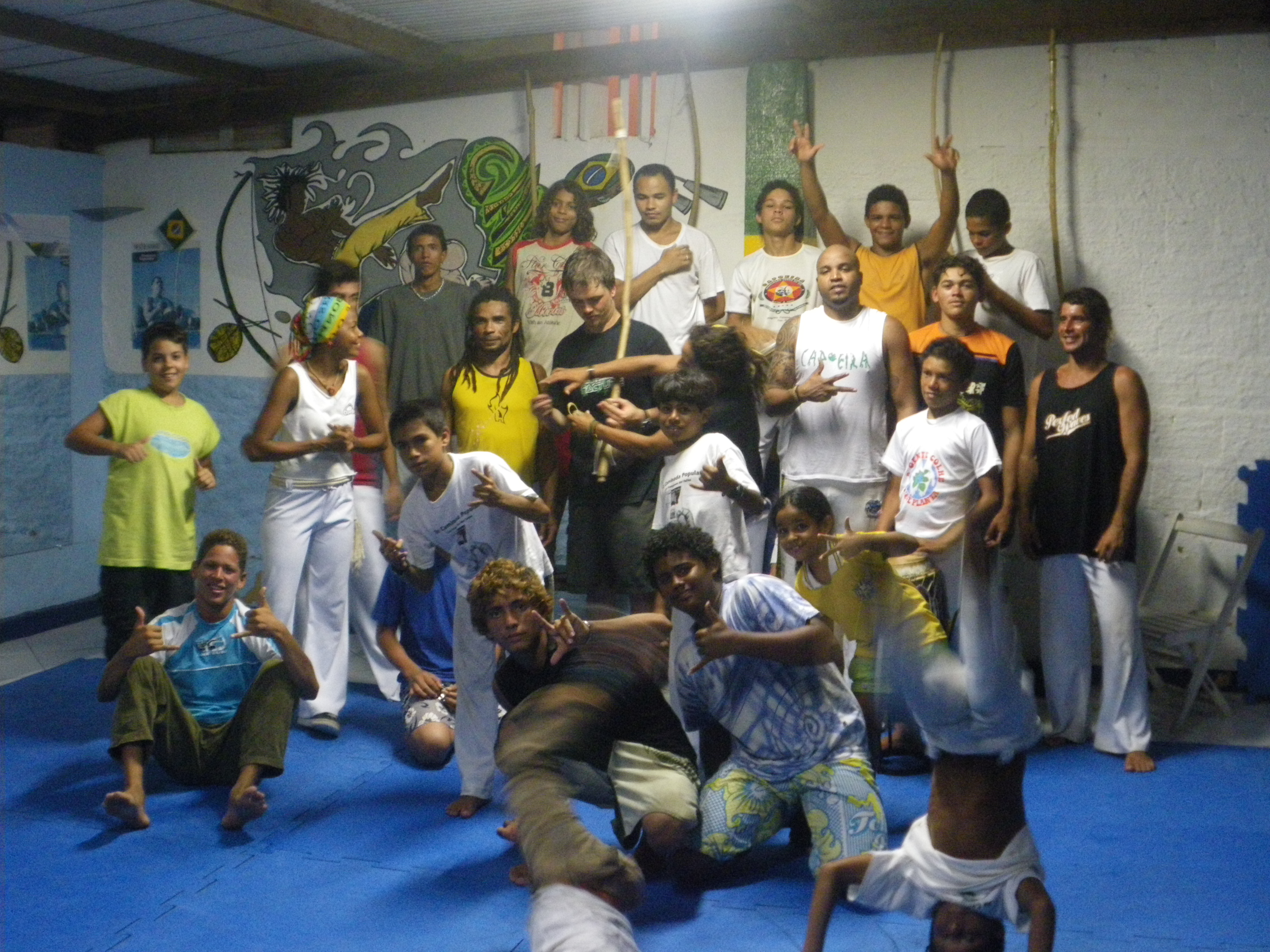 Projeto das Criancas Capoeira school